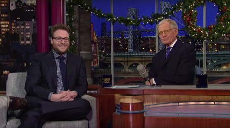 Seth Rogen & David Letterman Talk about Weed