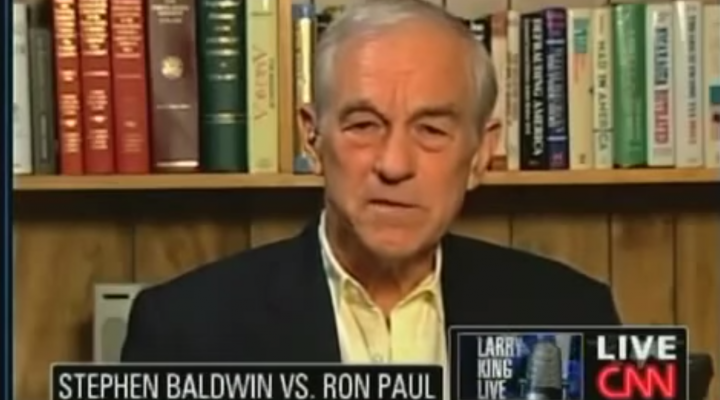 Ron Paul owns Stephen Baldwin in marijuana debate