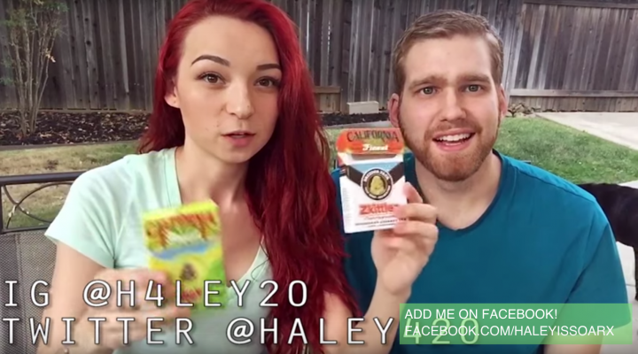 REVIEWING A PACK OF MARIJUANA CIGARETTES